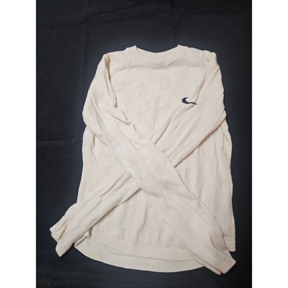 Nike Running Division Textured Knit Long Sleeve Crewneck Sweater